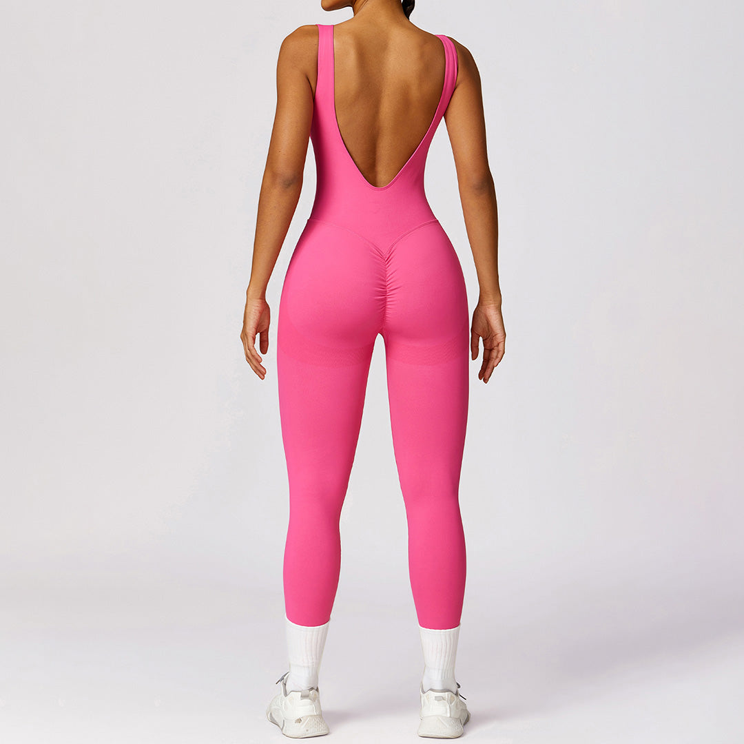 Hip-lifting long leggings skinny yoga jumpsuits