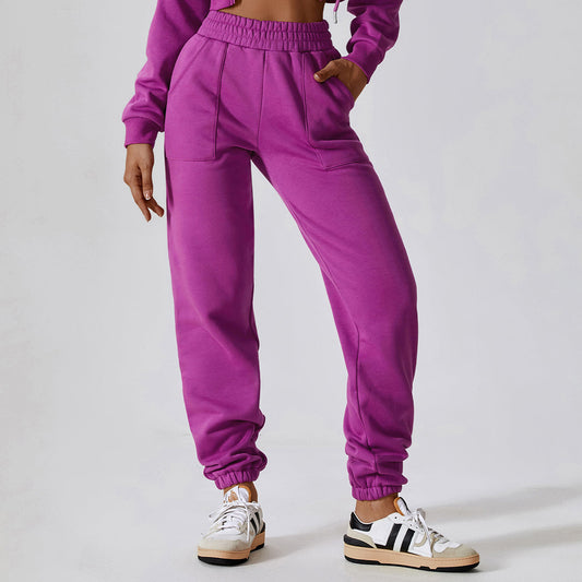 Loose sports casual ankle-banded sweatpants