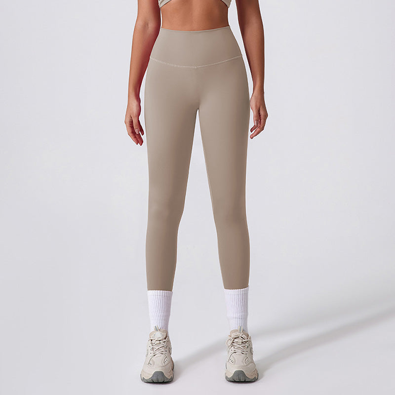 Nude quick-drying tight yoga Leggings