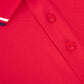 Men's cotton-trimmed polo shirt