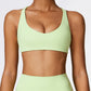 Back cross fitness skinny sports bras