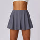 Ice-like UV-resistant high-waisted yoga skirt