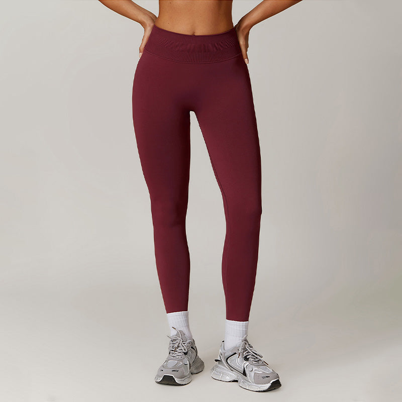 Seamless Quick-Dry High-Waisted Yoga Sports Leggings