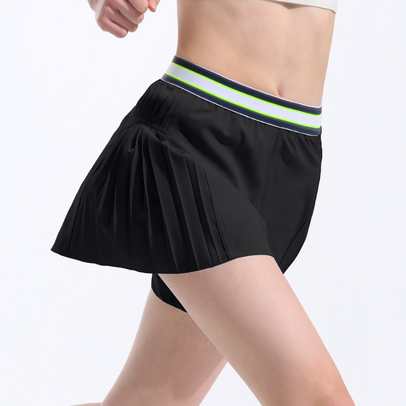 Running fitness high waist yoga shorts