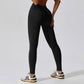 Seamless high waist running leggings