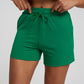 Waist drawstring sports shorts