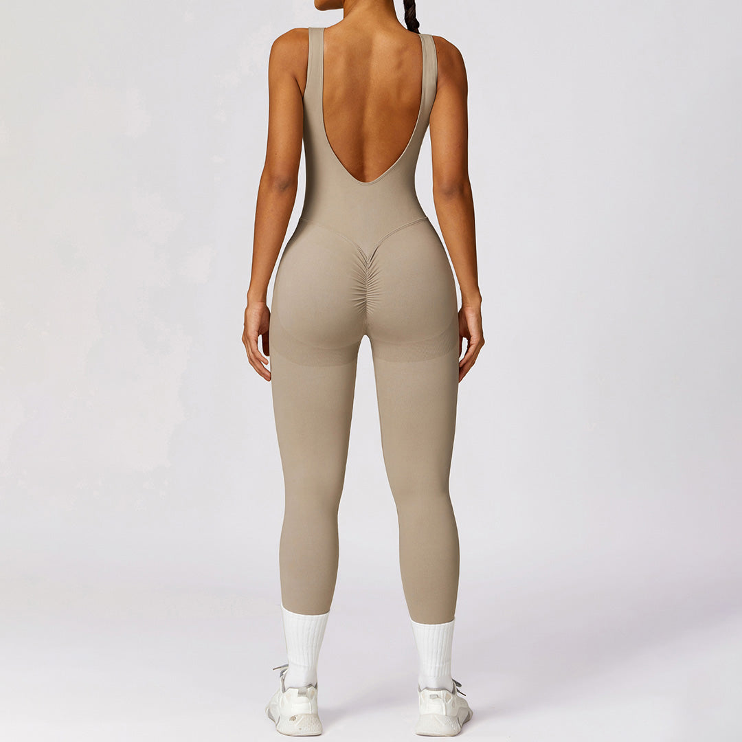 Hip-lifting long leggings skinny yoga jumpsuits