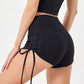 Drawstring Contrasting Sports Shorts