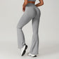 Tight fit seamless yoga bell bottoms pants