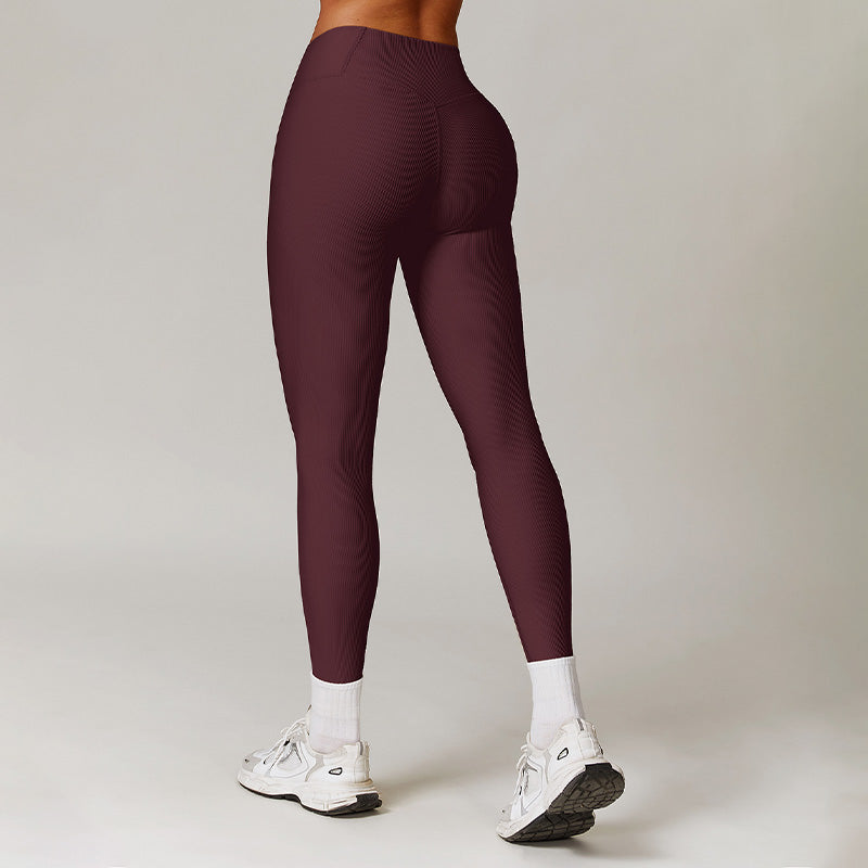 Quick-Dry High-Waist Thread Sports Legging