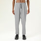 Men's casual and loose drawstring sports pants