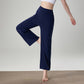 Nude High Waist Outdoor Casual Fitness Straight Leg Pants