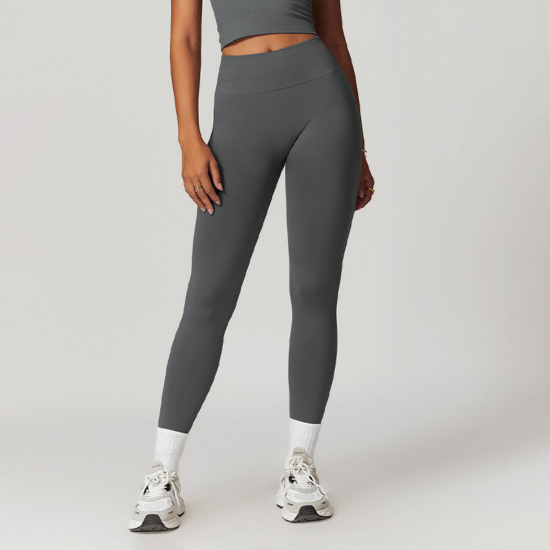 High-waisted Hip-lifting Running Leggings