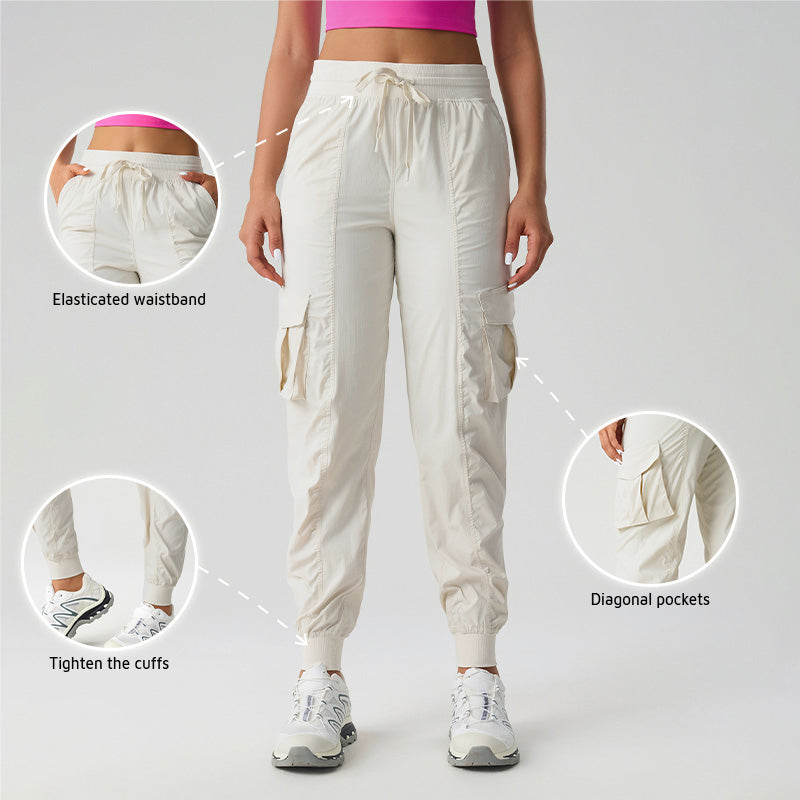 Lightweight quick-drying breathable casual loose-fitting trousers