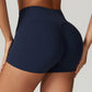 Breathable High-Waisted Quick-Dry Yoga Shorts