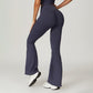 Ultra-soft V-cross High Waist Sports Flared Leg Pants