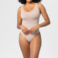 Seamless Wide Straps High Stretch Thong Plus Size Jumpsuits