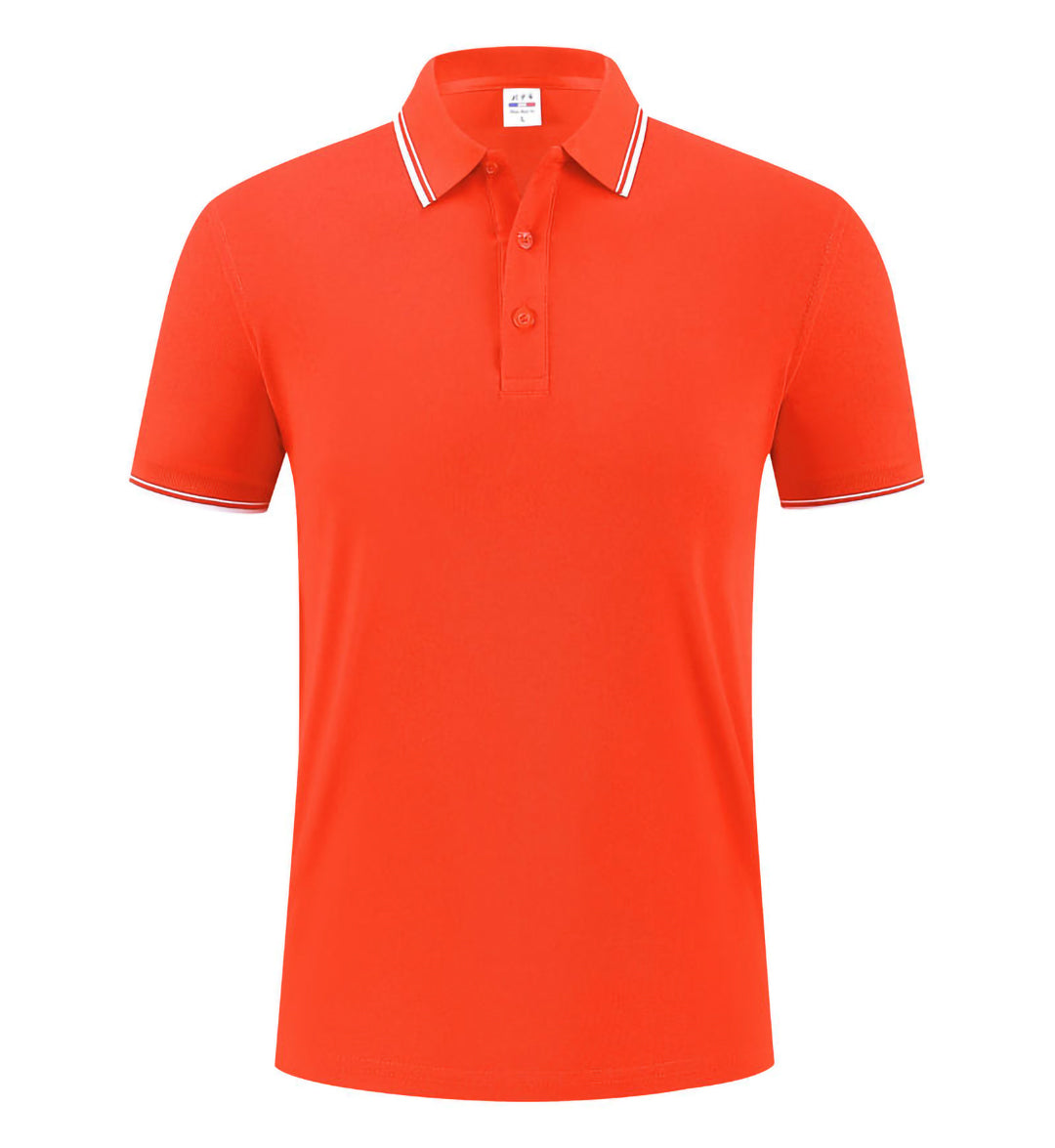 Men's contrasting sideline polo shirt