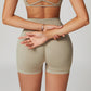 Seamless Quick-Dry High-Waisted Sport Shorts