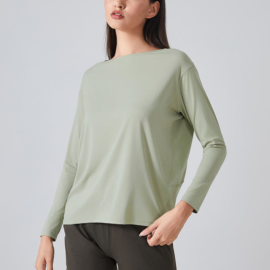 long sleeve loose casual t-shirt