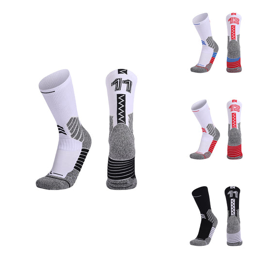 Basketball Non-Slip Mid-Calf Professional Sports Socks