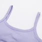 Nude Ultra-Soft Thin Straps Fitness Bra