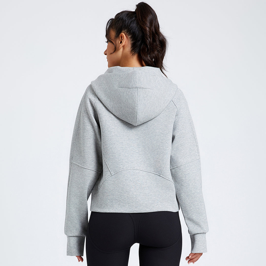 Loose-fitting long-sleeved casual sweatshirt