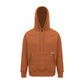 Solid color plus velvet hoodie