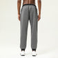 Men's casual and loose high waisted sports sweatpants