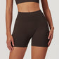 Seamless Quick-Dry High-Waisted Sport Shorts