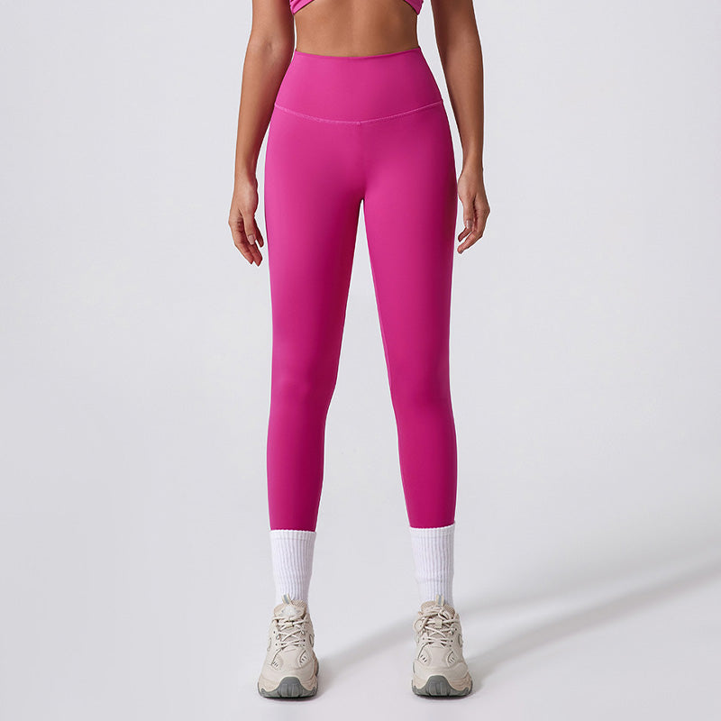 Nude quick-drying tight yoga Leggings