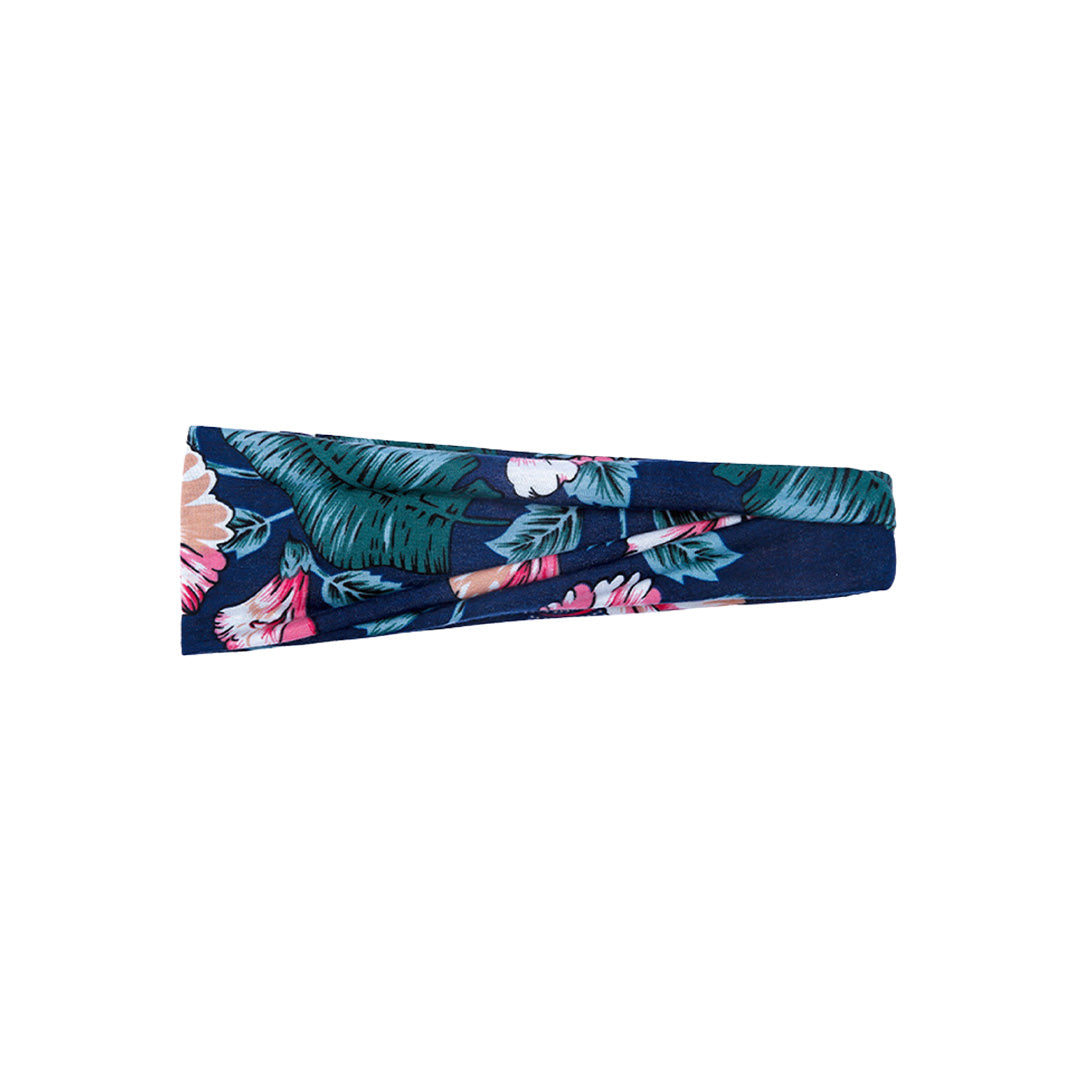 Wide Edged Printed Yoga Headscarf