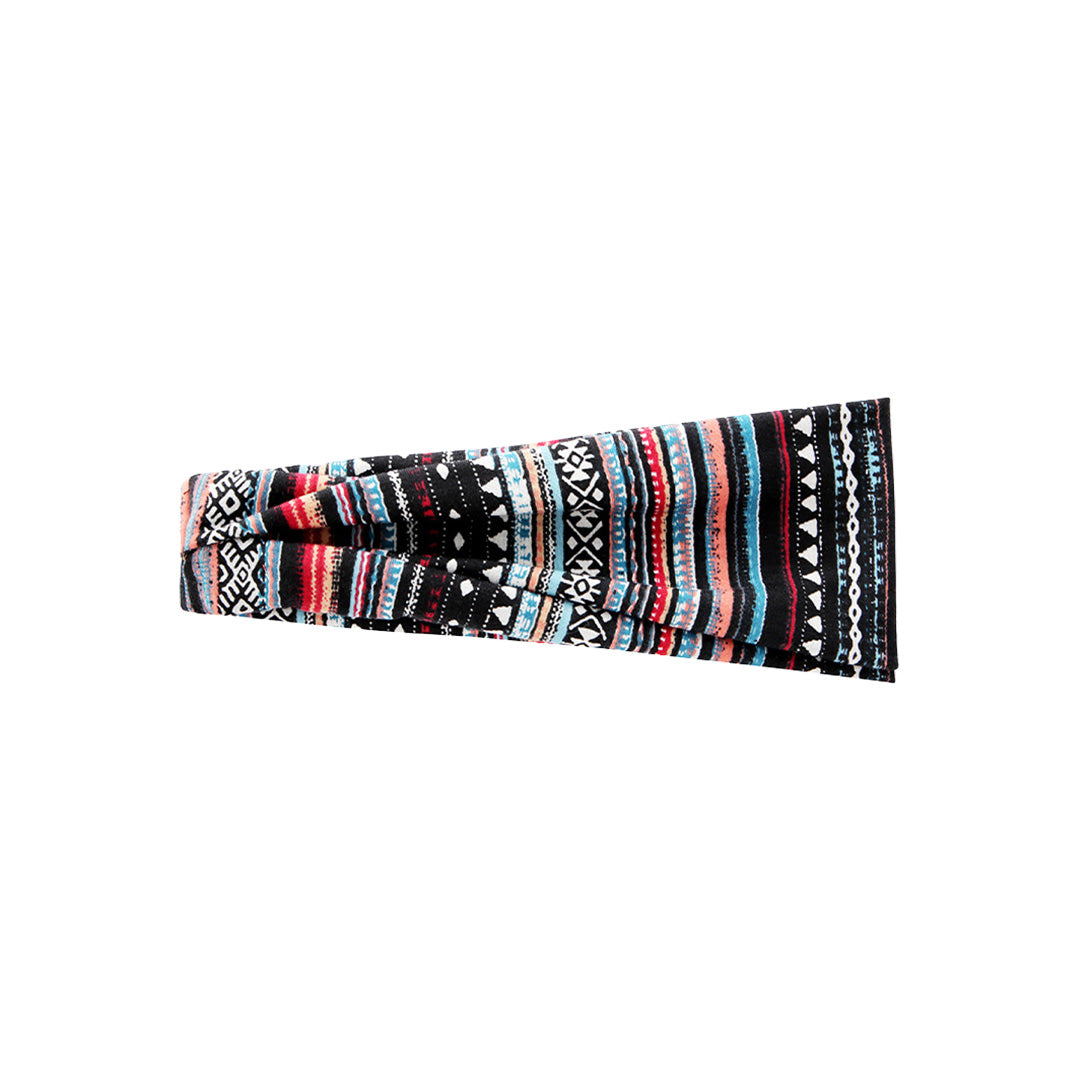 Wide Edged Printed Yoga Headscarf