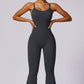 Shoulder straps Quick-drying fitness jumpsuits