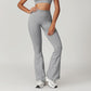 Tight fit seamless yoga bell bottoms pants