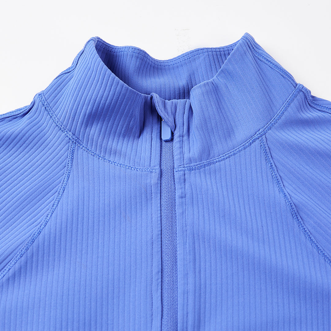 High-bounce reflective strip sports tops