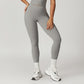 Quick-Dry Nude Fitness Sports High-Waist Legging