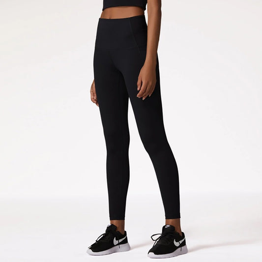 Side strap pockets high-rise legging