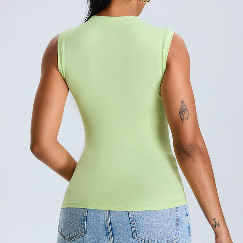 Slim-fitting outdoor sports vest tank top