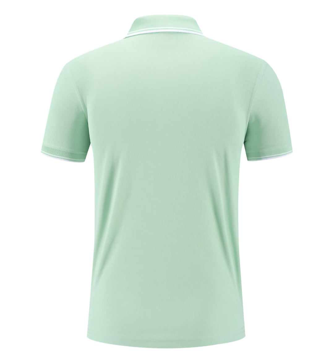 Men's contrasting sideline polo shirt