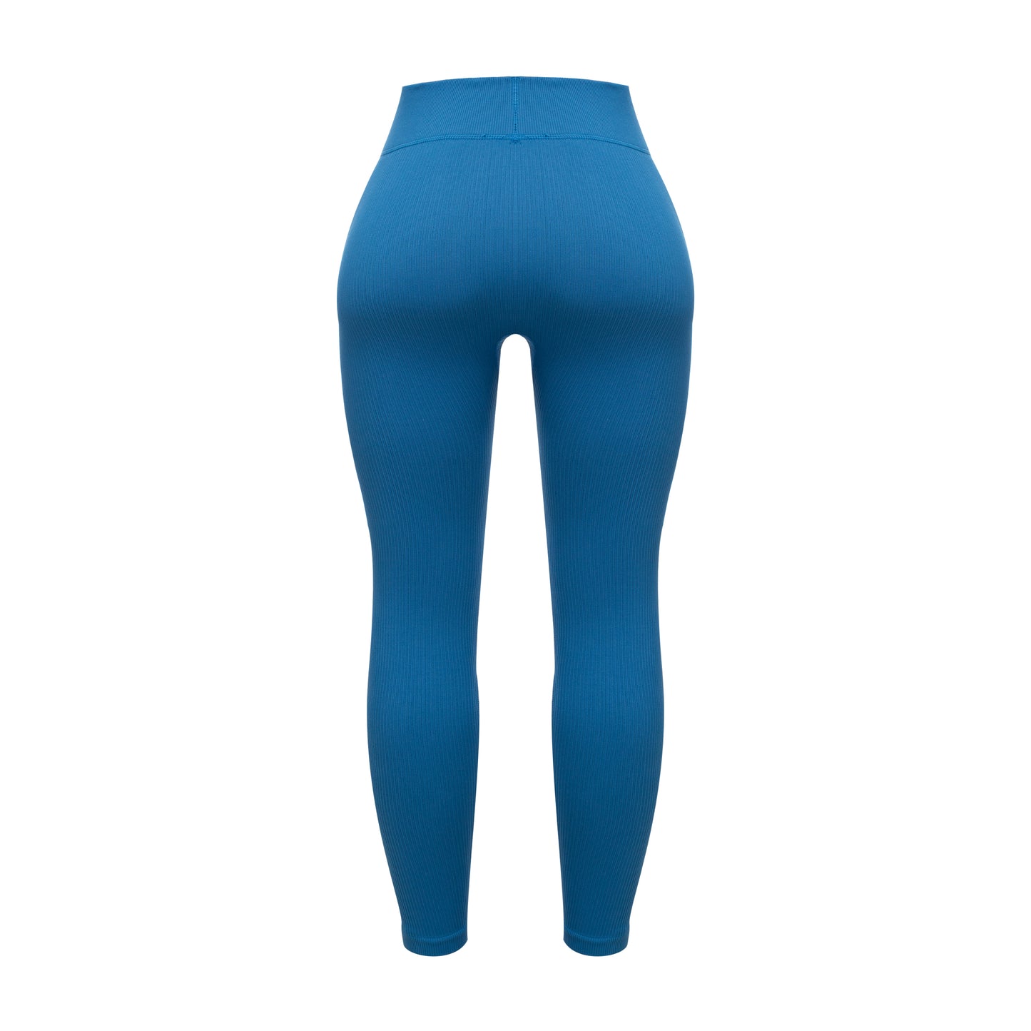 Seamless solid color knitted Leggings