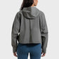 Full Zipper Hoodie Windproof Jacket