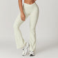 Ultra-soft V-cross High Waist Sports Flared Leg Pants