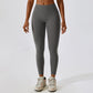 High-rise hip lift and tummy sports leggings