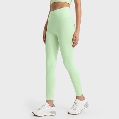 Leggings de yoga en peluche de sport minces