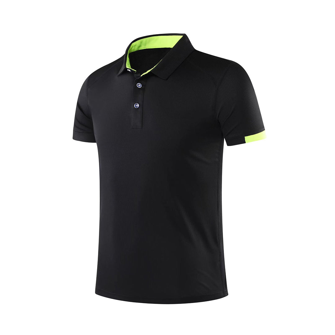 Men's quick-drying sports polo shirt