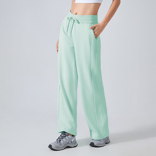 Autumn and winter casual loose wide leg pants