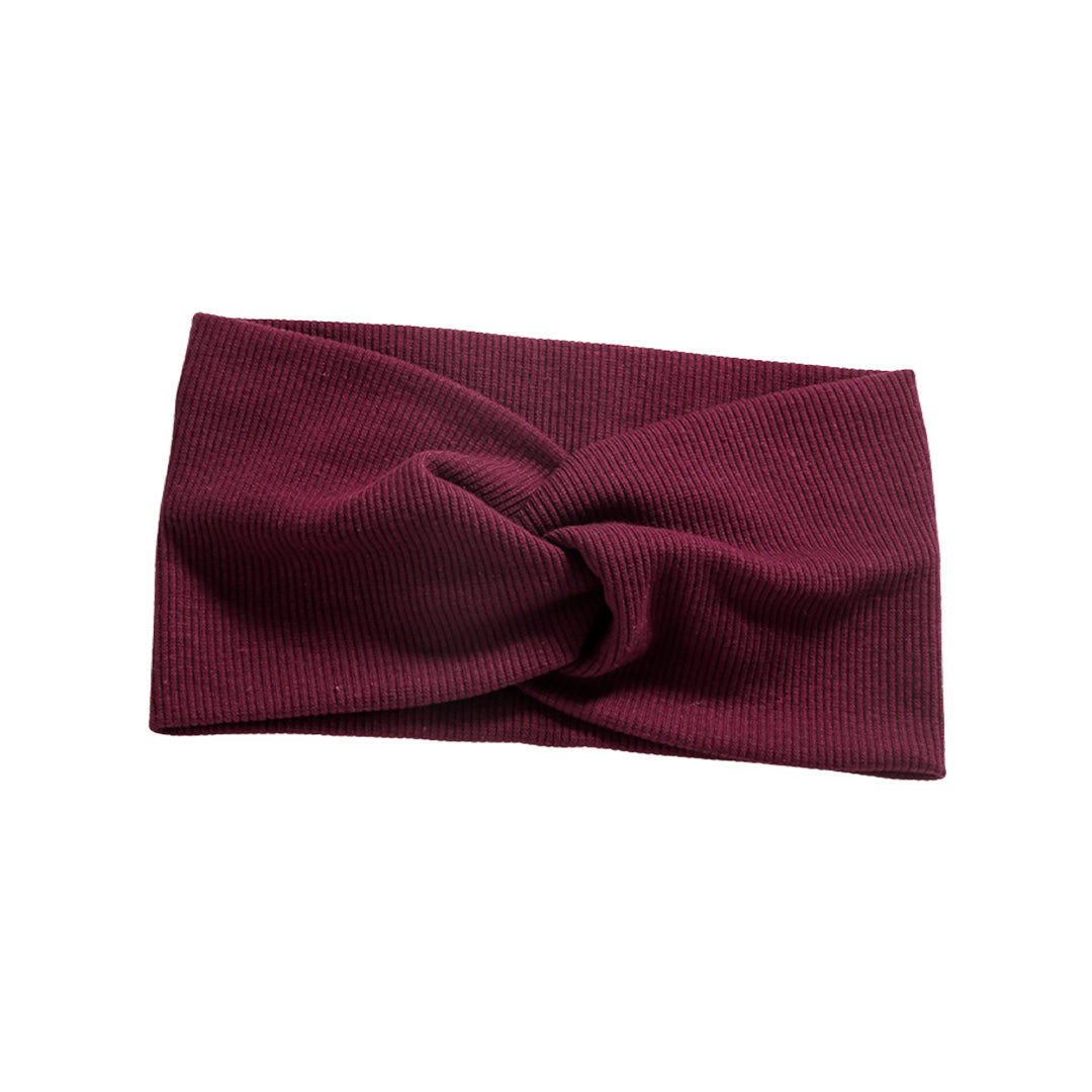 Threaded Cross Motion Elastic Headband