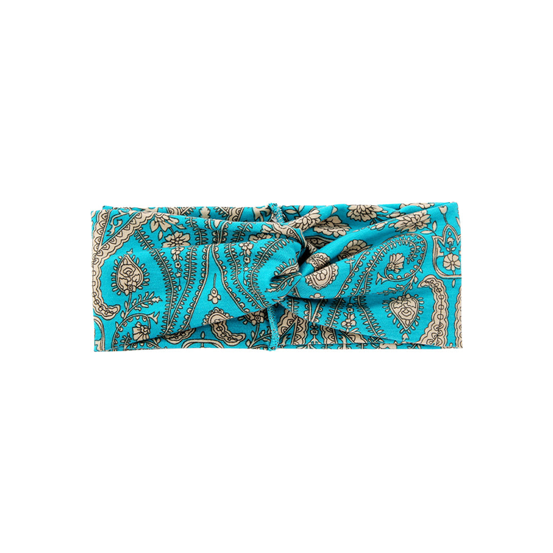 Cross Printed Knitted Movement Elastic Headband