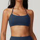 Quick-Dry Thin Straps Halter Sports Bra